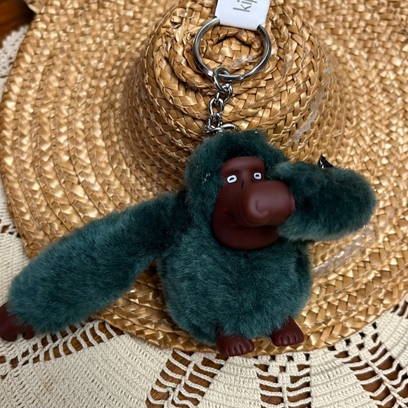 Kipling Red and Green Stuffed Animal Keychains - Picture 6 of 12